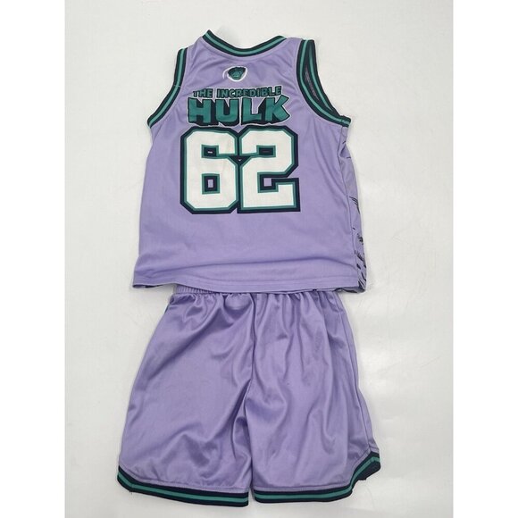 Marvel Hulk Shorts and Tank Set Sz Youth 6 - Picture 2 of 3